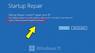 Fix srttrailtxt log error in windows 1011  srttrailtxt error windows 1011 fix [upl. by Schuyler]