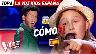 Las mejores AUDICIONES A CIEGAS de La Voz Kids España 2023 [upl. by Jaimie939]