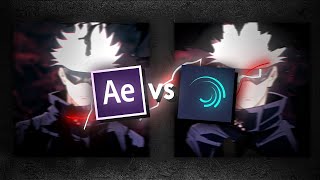 Which is Better After Effects vs Alight Motion [upl. by Navinod283]