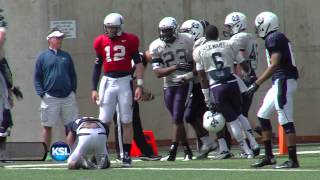 Utah State Spring Game Highlights [upl. by Hindu]