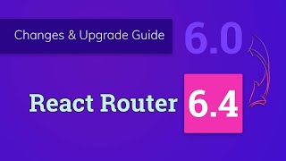 React Router 64  Getting Started [upl. by Arria]