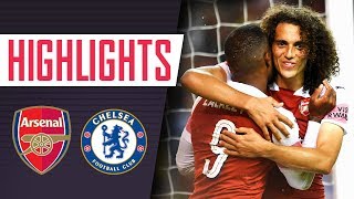 A DRAMATIC VICTORY  Full highlights amp penalty shootout  Arsenal v Chelsea [upl. by Gerdi]