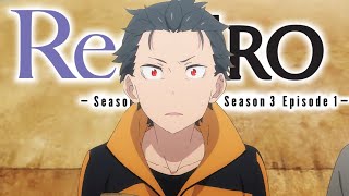 Subarus First Death  ReZERO Season 3 Episode 1 ReactionAnalysis [upl. by Imef733]