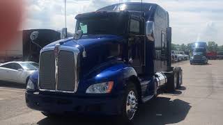 2016 Kenworth T660 86quot sleeper 13 speed Cummins power [upl. by Haggar]