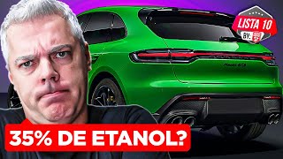 10 Carros que vão ACABAR com a NOVA GASOLINA com 35 de etanol [upl. by Ajad]