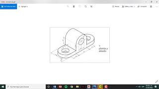 Autocad Vista ISOMETRICA CHUMACERA [upl. by Rosalee120]