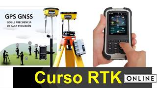 Curso GPS  GNSS RTK para Topografía Sistemas de alta precisión metodo RTK doble frecuencia [upl. by Dawaj]