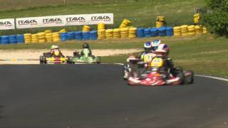 Coupe de France Karting Cadet 2017  Bejeannin prophète en son pays [upl. by Anilos]