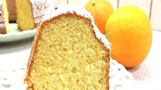 🔴Συνταγή Κέικ Πορτοκάλι Αφρος🍊 Απο Delicious Recipes  Orange Cake Recipe [upl. by Ahsemrak406]