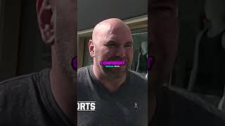 🗣️Dana White Reacts to DJs Retirement 👑 [upl. by Aidualk]