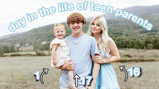 Day In The Life Of Teen Parents [upl. by Khalsa]