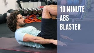 10 Minute Abs Blaster  The Body Coach [upl. by Etnuad]