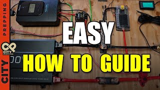 How To Build A Solar Setup COMPLETE StepbyStep DIY Guide 12V 2000W [upl. by Naamann935]