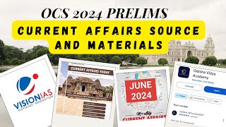 OCS PRELIMS 2024 CURRENT AFFAIRS SOURCE AND MATERIALS [upl. by Sikleb]