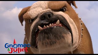 Gnomeo and Juliet 2011 Bulldog ScreenTime [upl. by Kinata]