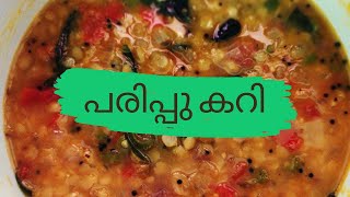 Parippu Curry in malayalamEp3 പരിപ്പു കറി😉😉 [upl. by Stephanie135]