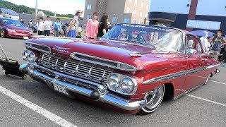 1959 CHEVROLET IMPALA LOWRIDER シボレー ・インパラ・ローライダー  第4回地域創生モーターショー in 侍・士別 [upl. by Adnilra]