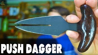 DIY PUSH DAGGER  A FACA DE COMBATE  CR ep 32 [upl. by Nagirrek713]