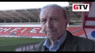 Jimmy Armfield talks Blackpool FC [upl. by Anayet98]