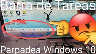 💻🤔 SOLUCIÓN MENÚ INICIO y PARPADEO de BARRA DE TAREAS en WINDOWS 10 11 CLIMA PARPADEA 2024 [upl. by Suzette289]