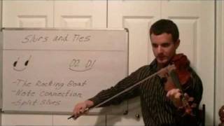 Violin Lessons in Music Theory Slurs and Ties in Music [upl. by Ennovad]