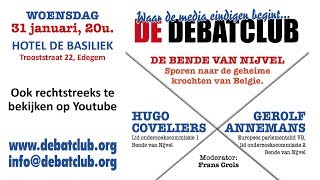 Debat De bende van Nijvel  Sporen naar de geheime krochten van Belgie [upl. by Stillmann]