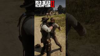 Fist Fight in RDR1 vs RDR2 shorts reddeadredemption rdr rdr2 johnmarston [upl. by Aihsila877]