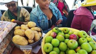 Exploring the Vibrant Farmers Market in Mokhotlong  Organic Produce Galore 20240315 [upl. by Guglielma]