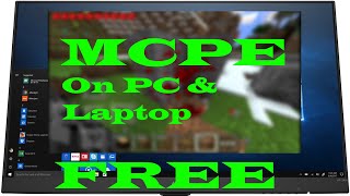 How To Install Minecraft Pocket Edition On PC amp Laptop 2024 MCPE Tutorial [upl. by Llennoj]