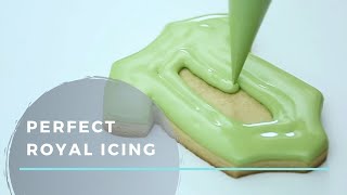 How to Make The BEST ROYAL ICING Quick amp Easy Tasty Recipe [upl. by Barfuss]