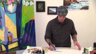 Activating And Cleaning Out Acrylic Markers  Liquitex [upl. by Atinra]