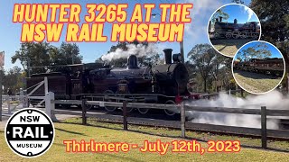 3265 At The NSW Rail Museum Thirlmere  July 12th 2023 [upl. by Annehsat]