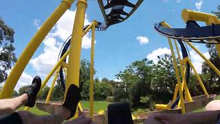 Montu Busch Gardens Tampa 2023 POV [upl. by Kassel]