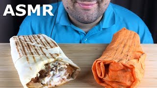 ASMR SHAWARMA  DONER KEBAB with CHEESY amp ARABIC PITA BREAD Eating Sounds Mukbang NO TALKING [upl. by Nwahsel241]