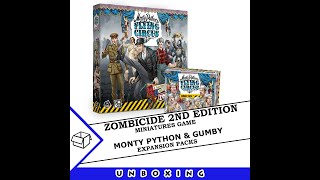 Zombicide 2E Monty Python Flying Circus  Gumby pack [upl. by Eilsew]