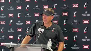 UCOklahoma Head Coach Scott Satterfield Press Conference [upl. by Yeltnerb353]