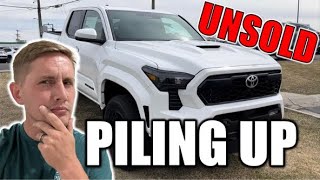 Discounted and STILL Cant Sell NEW 2024 Toyota Tacomas COLLECTING DUST [upl. by Zelda]