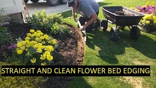 How to edge your flower beds like a BOSS [upl. by Mcevoy885]