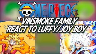 Vinsmoke Family React to LuffyJoyboy  part 1  One Piece  Gacha [upl. by Delp]