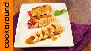 Involtini di pollo ai peperoni  Ricetta sfiziosa [upl. by Irollam]