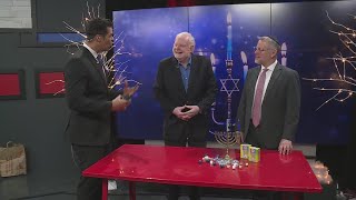 Schnucks Ladue Crossing Hanukkah celebration preview [upl. by Oeflein]