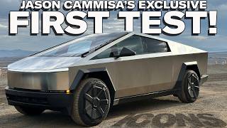 Exclusive 2024 Tesla Cybertruck Full Review amp Drag Race w R1T amp Hummer — Jason Cammisa on the ICONS [upl. by Hercules938]