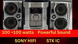 SONY HI FI SYSTEM EXCELLENT PERFORMANCE 💥 II DOLBY DIGITAL II DVD 3 DISK CHANGER I [upl. by Braun]