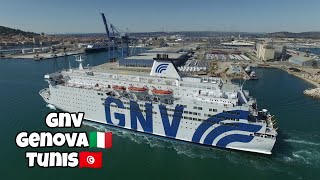 GNV genova Tunis la Goulette [upl. by Brantley560]