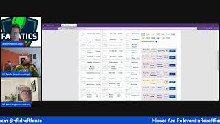 Misses Are Relevant LIVE Draft a Team Covering 220 players in 2025 draft [upl. by Munro963]