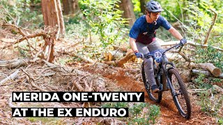 Racing the new Merida OneTwenty at the EX Enduro [upl. by Neira]