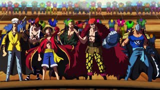 Luffy Revela sus Nuevos Comandantes de Frota y su Enorme Exército e Frota  One Piece [upl. by Nennarb535]