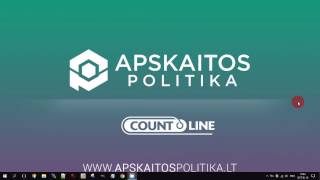 CountLine internetinės Apskaitos politikos programos pristatymas [upl. by Chiang]