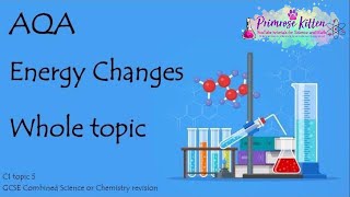 The Whole of AQA  ENERGY CHANGES GCSE 91 Chemistry or Combined Science Revision Topic 5 for C1 [upl. by Dolli]