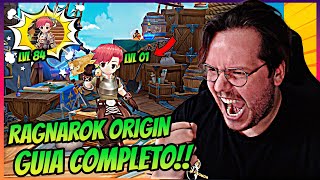 RAGNAROK ORIGIN GUIA COMPLETO PARA INICIANTES PRA PC E CELULAR [upl. by Eiramassenav]